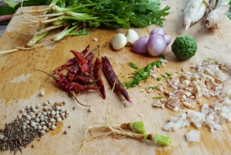 Ingredients for Curry Paste